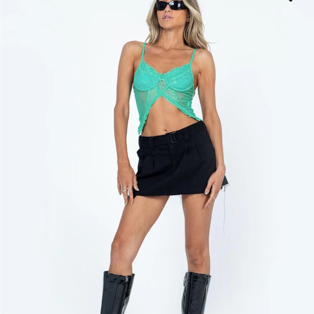 RYLIE TOP GREEN - Picture 2 of 8